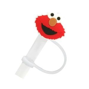 Stanley Straw Cover, Elmo, Reusable Drinking Straw Cover for 10mm Straw